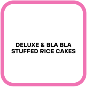 Deluxe & Bla Bla Stuffed Rice Cakes
