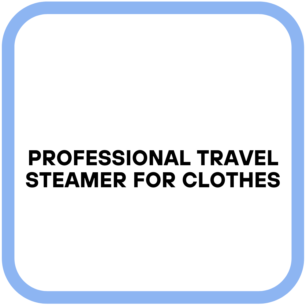 Professional Travel Steamer for Clothes