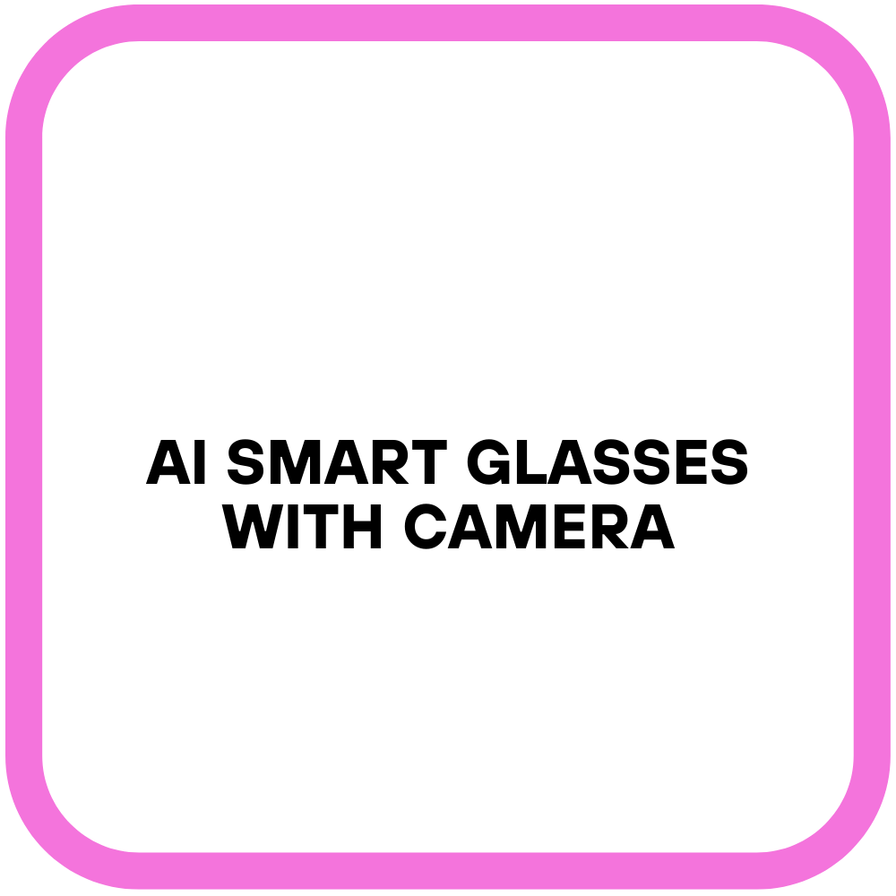 AI Smart Glasses with Camera