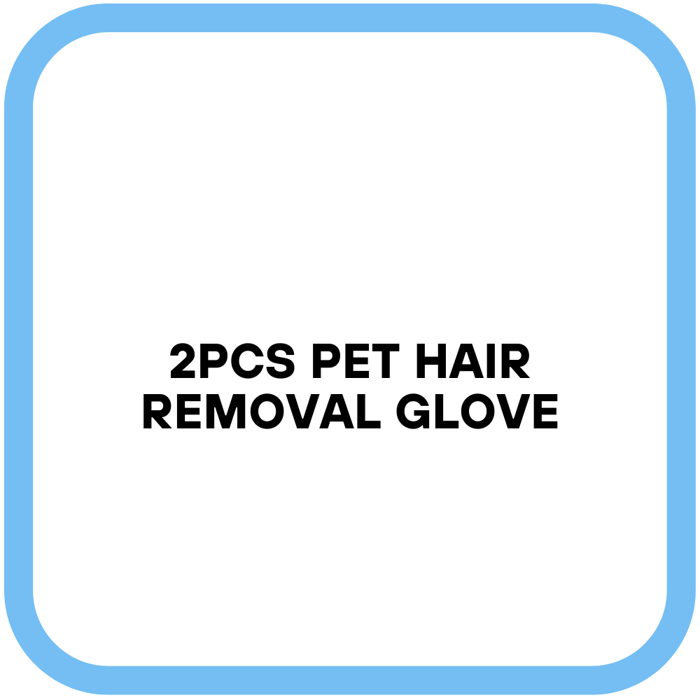 2PCS Pet Hair Removal Glove