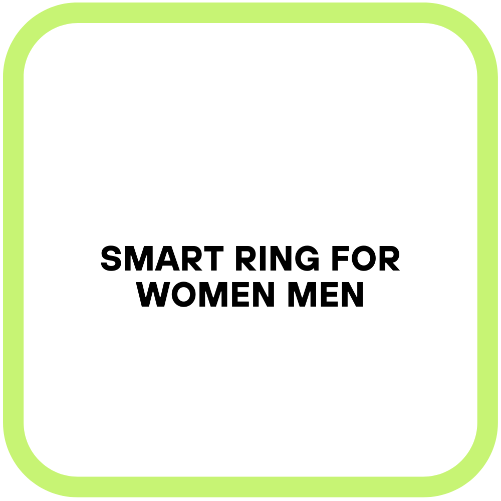 Smart Ring for Women Men