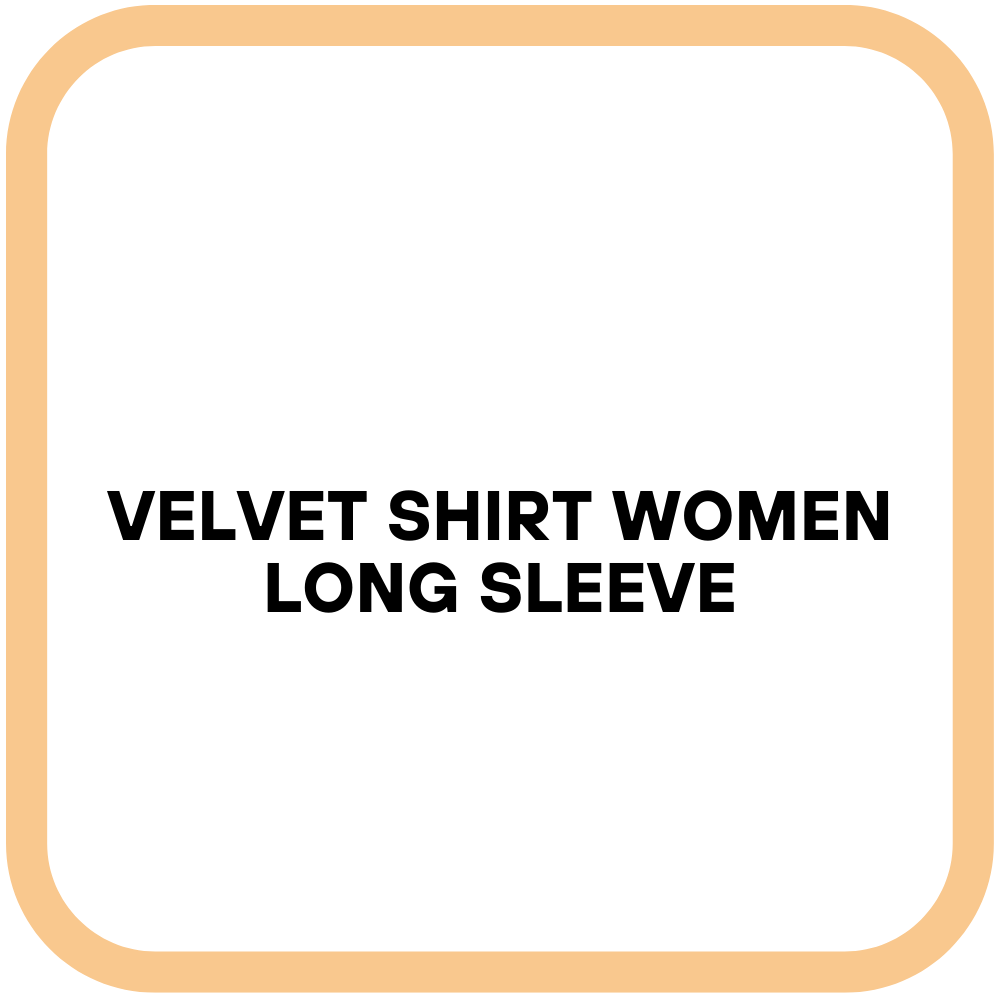Velvet Shirt Women Long Sleeve