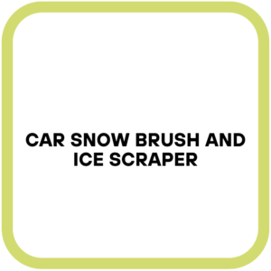 Car Snow Brush and ice Scraper