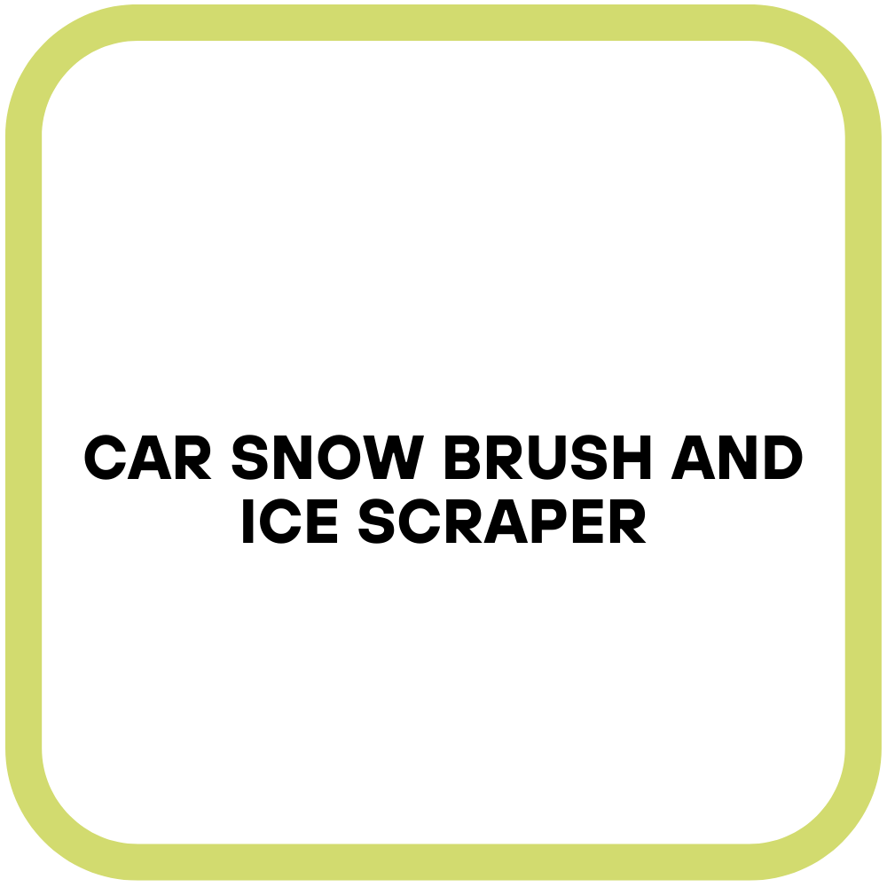 Car Snow Brush and ice Scraper