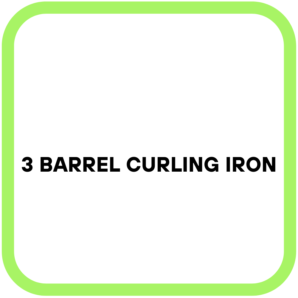 3 Barrel Curling Iron