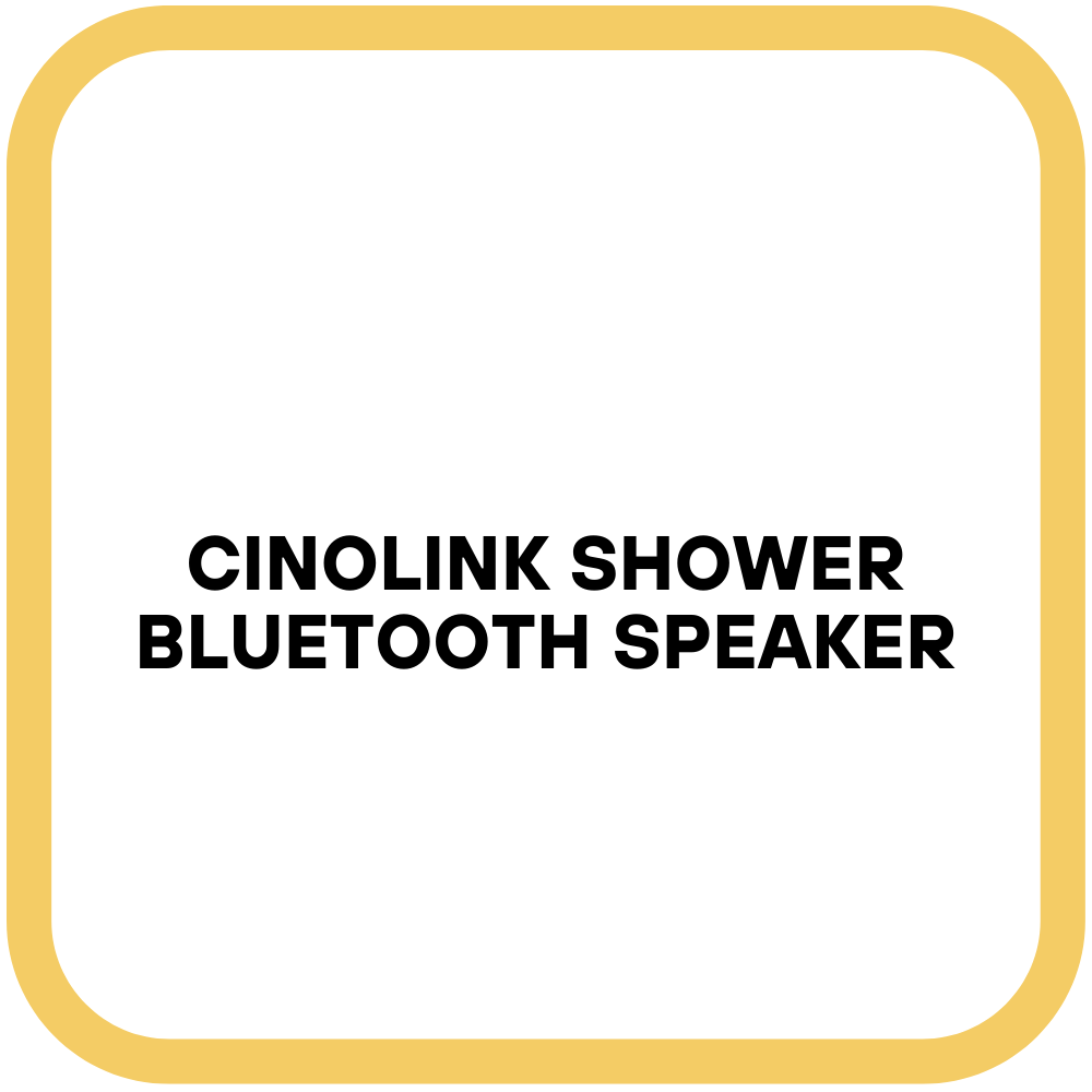 Cinolink Shower Bluetooth Speaker