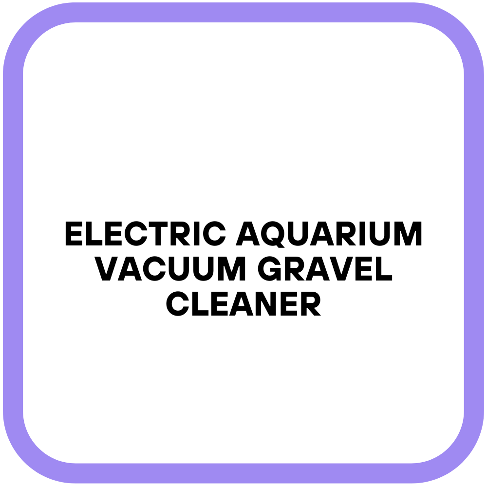 Electric Aquarium Vacuum Gravel Cleaner
