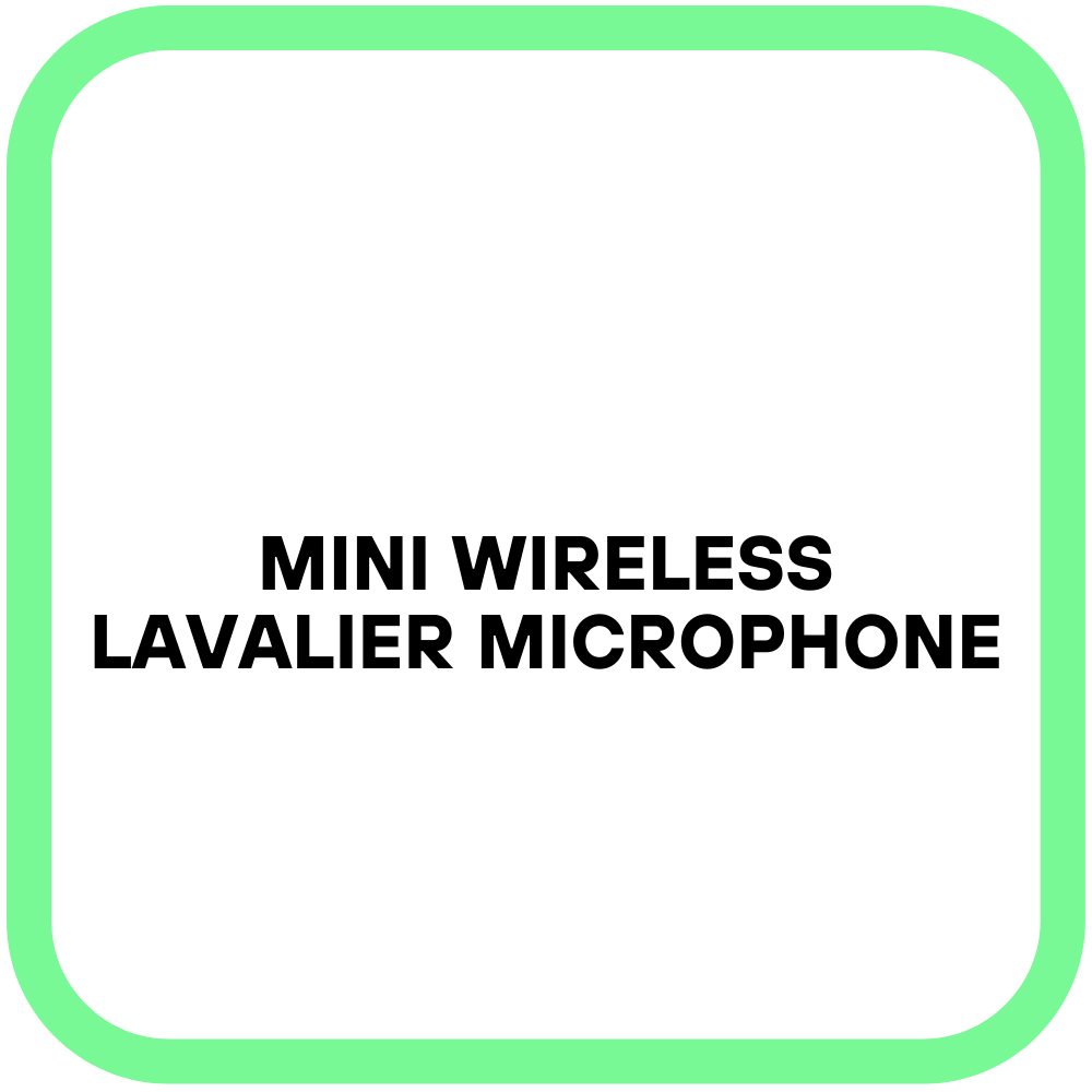 Mini Wireless Lavalier Microphone