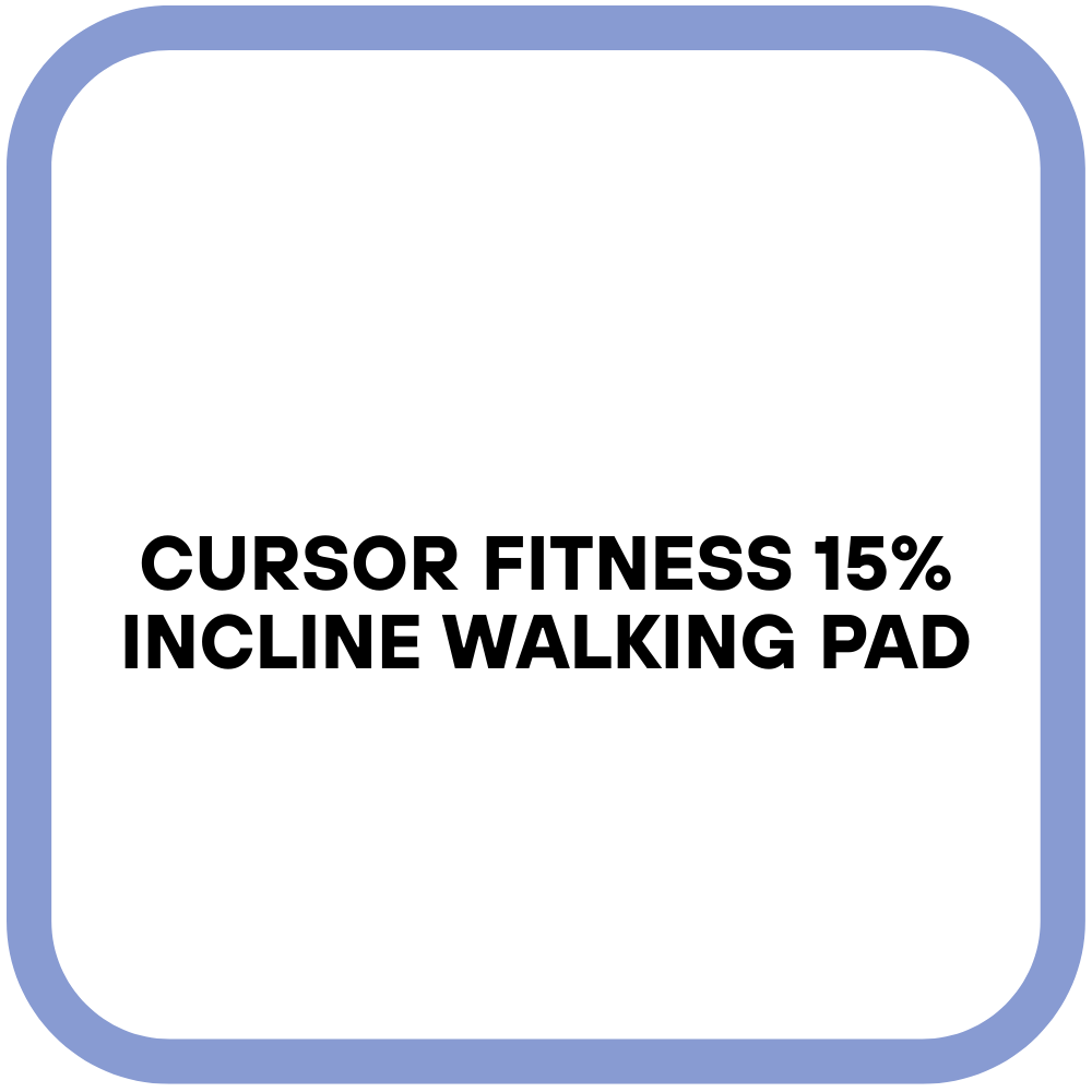 CURSOR FITNESS 15% Incline Walking Pad