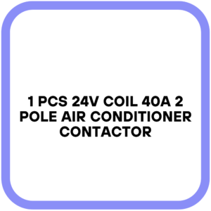 1 Pcs 24V Coil 40A 2 Pole Air Conditioner Contactor