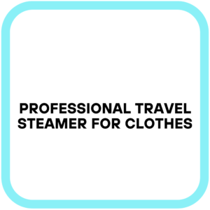 Professional Travel Steamer for Clothes