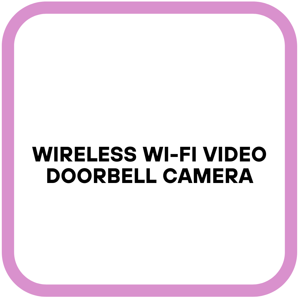 Wireless Wi-Fi Video Doorbell Camera