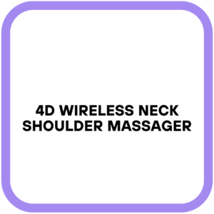 4D Wireless Neck Shoulder Massager