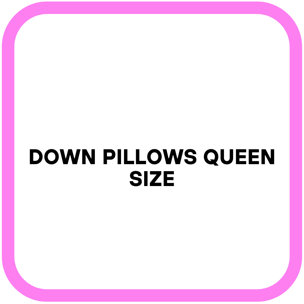 Down Pillows Queen Size