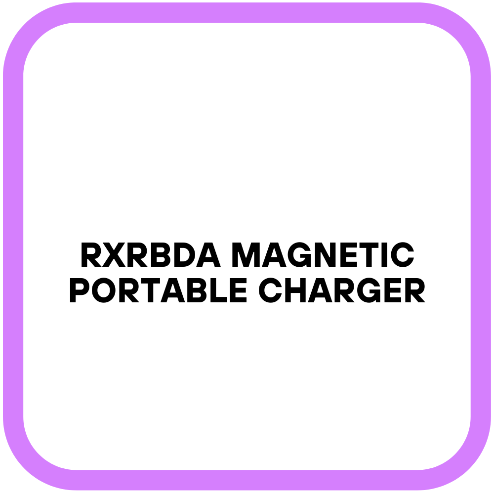 RXRBDA Magnetic Portable Charger