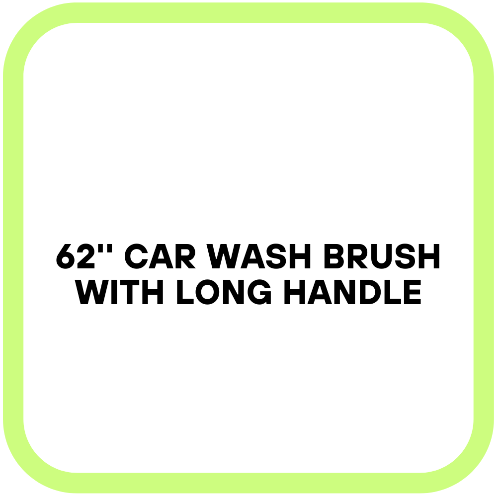 62'' Car Wash Brush with Long Handle