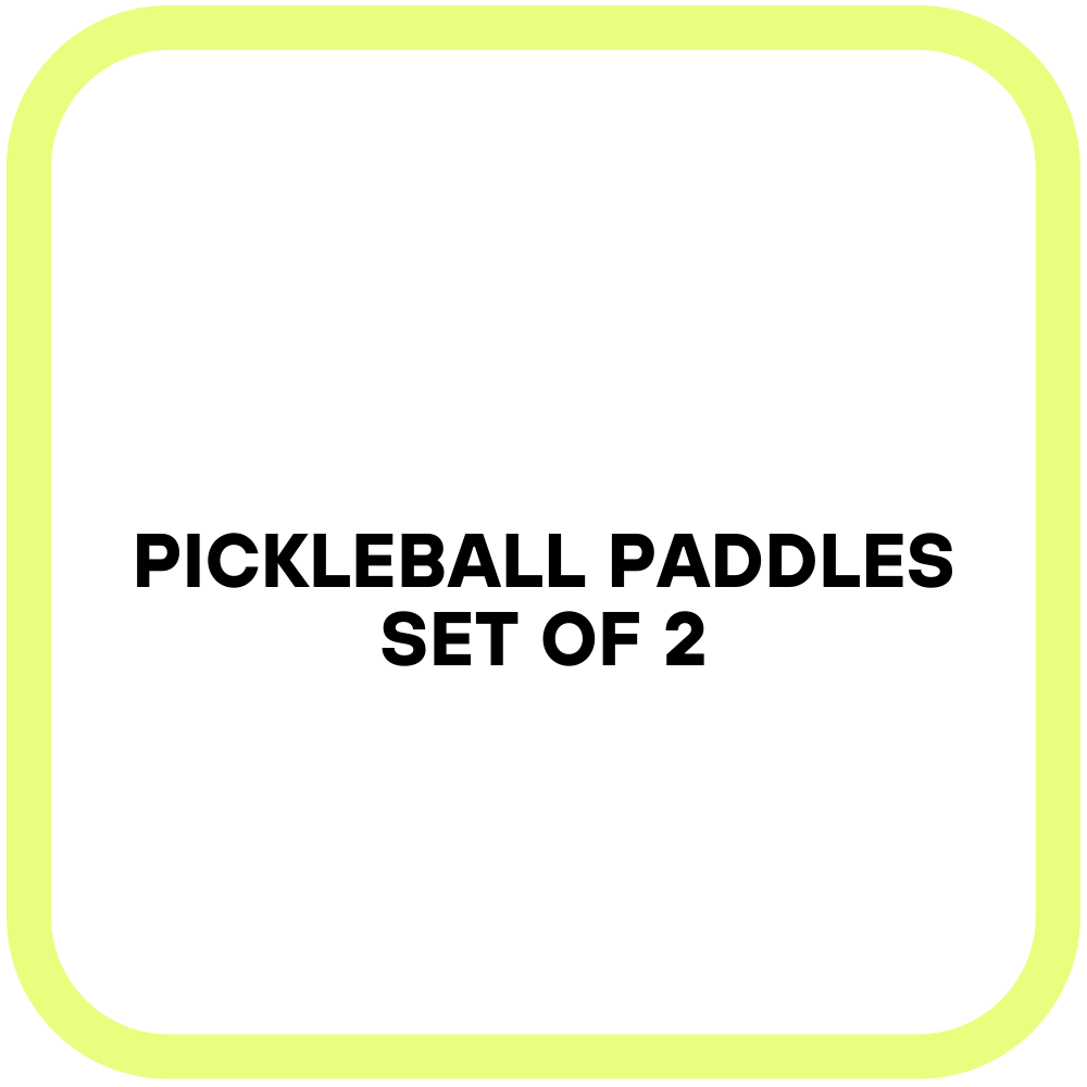 Pickleball Paddles Set of 2