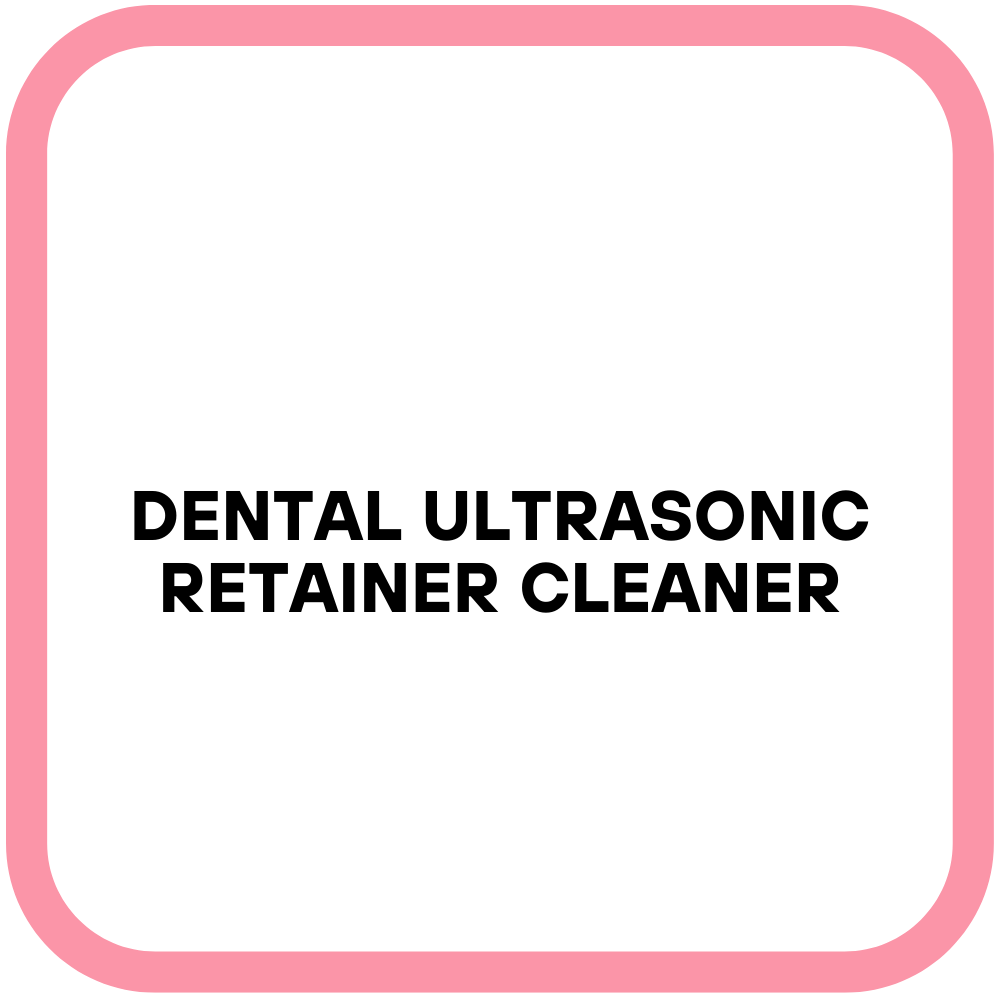Dental Ultrasonic Retainer Cleaner