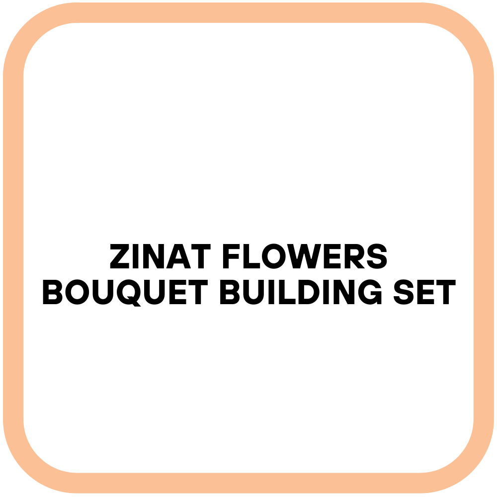 Zinat Flowers Bouquet Building Set