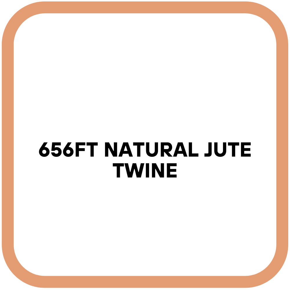 656Ft Natural Jute Twine