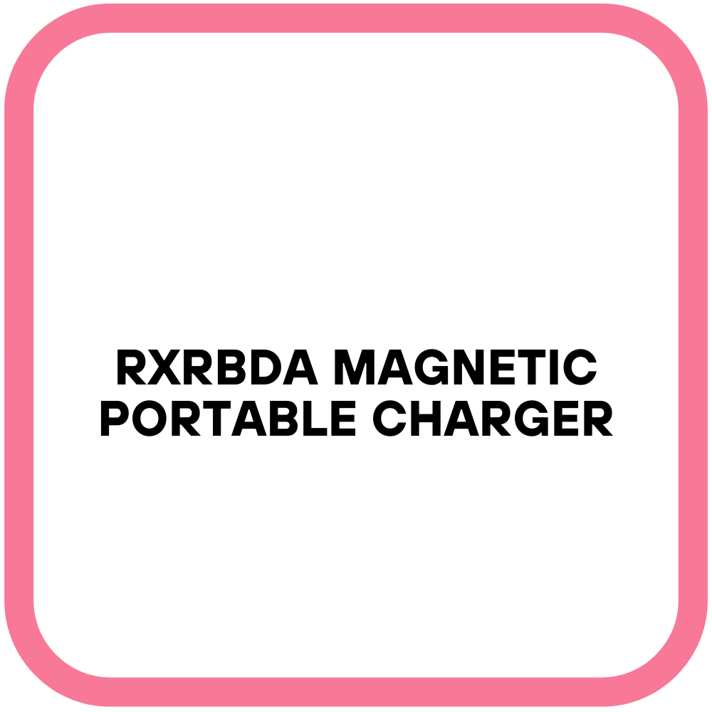 RXRBDA Magnetic Portable Charger