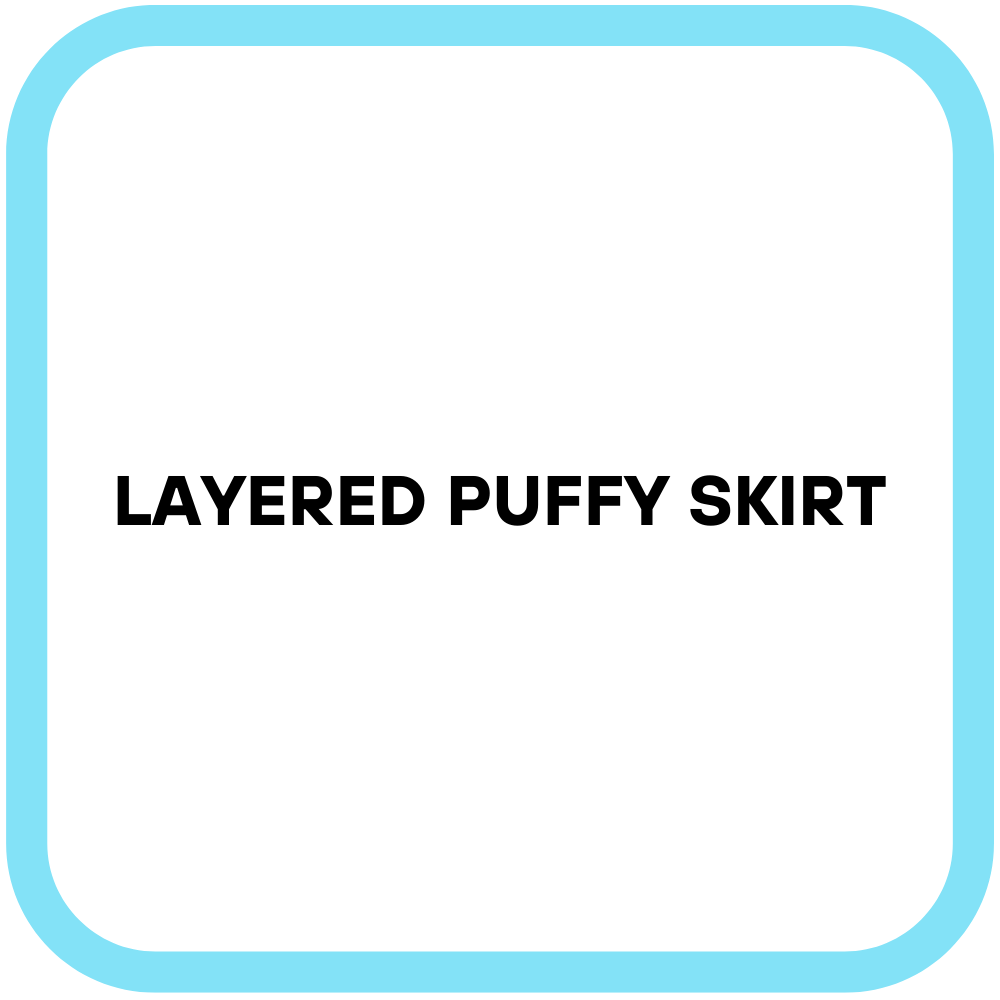 Layered Puffy Skirt
