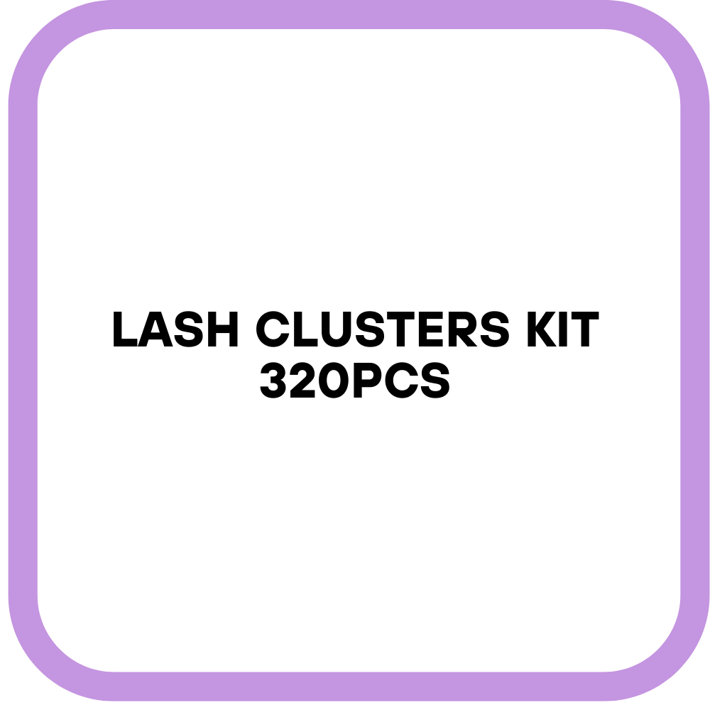 Lash Clusters Kit 320Pcs