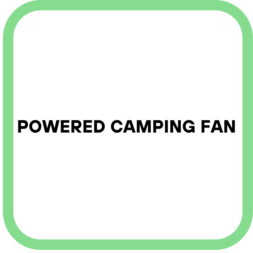 Powered Camping Fan