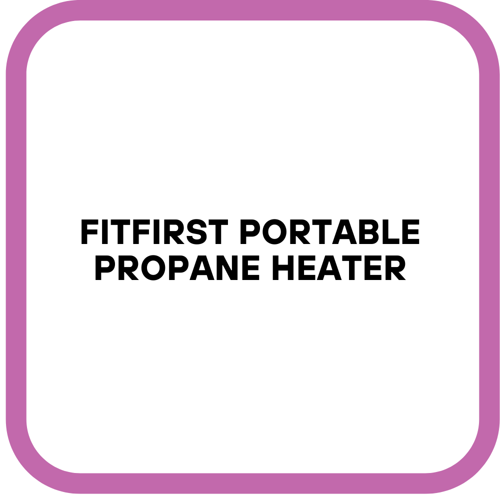 Fitfirst Portable Propane Heater