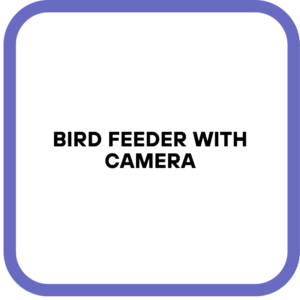 Bird Feeder With Camera