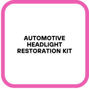 Automotive Headlight Restoration Kit