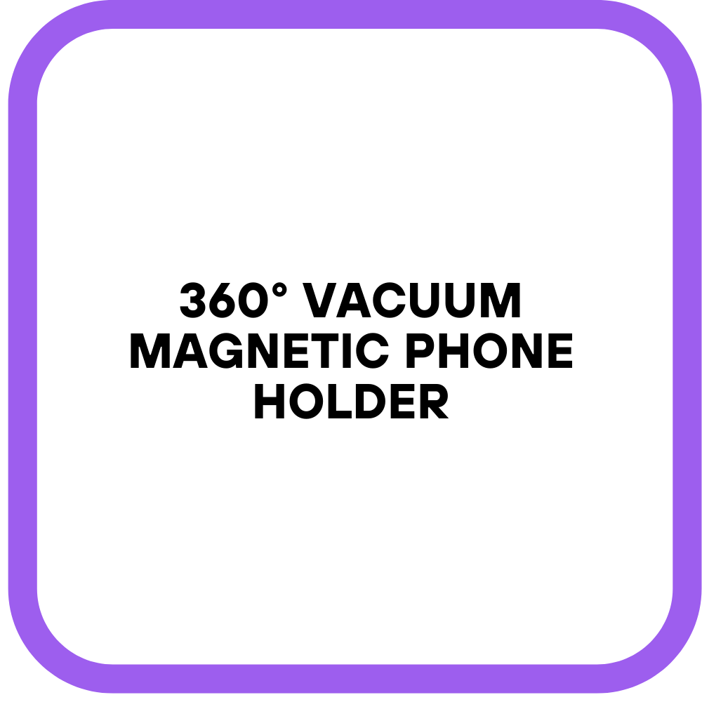 360° Vacuum Magnetic Phone Holder