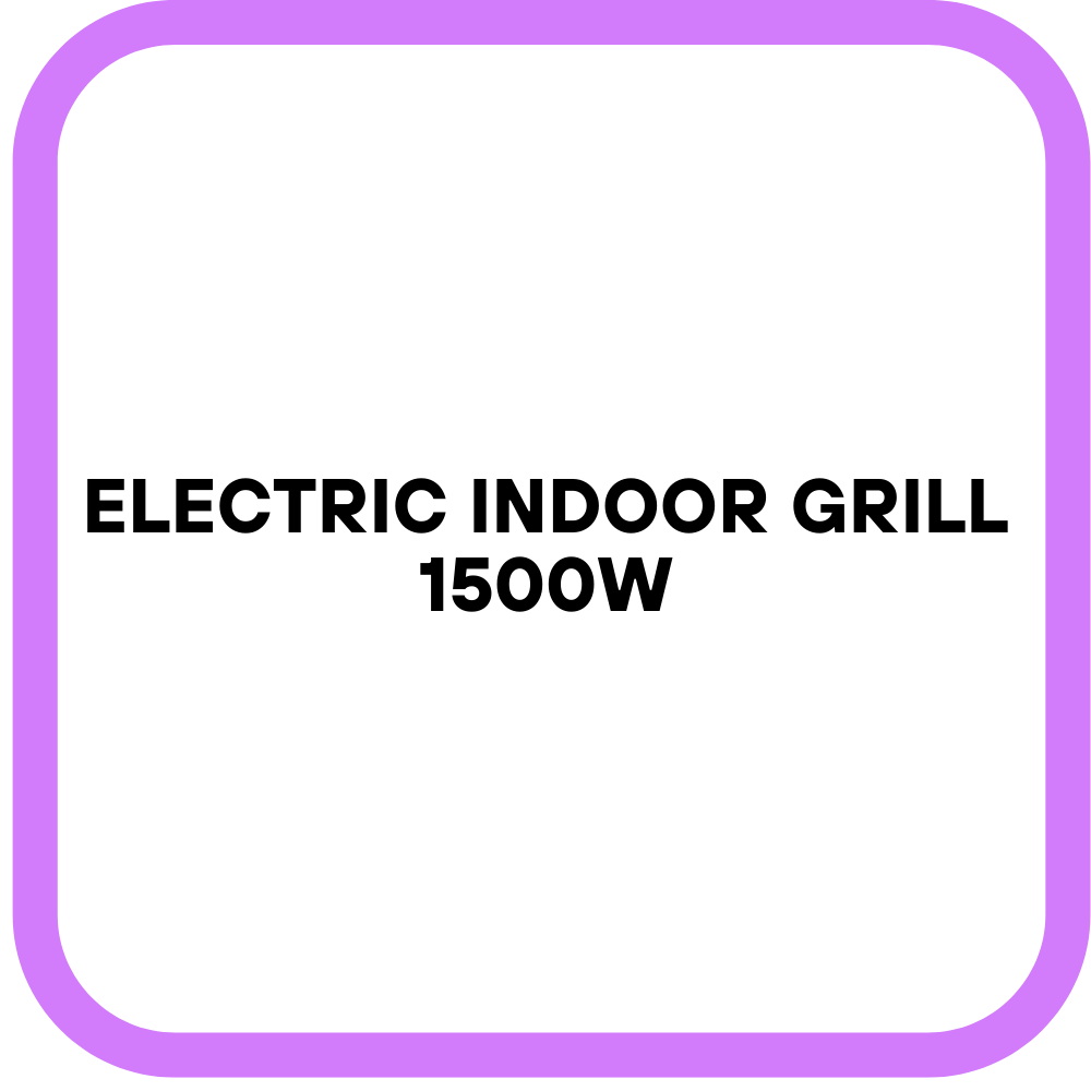Electric Indoor Grill 1500W