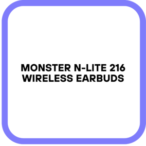 Monster N-Lite 216 Wireless Earbuds
