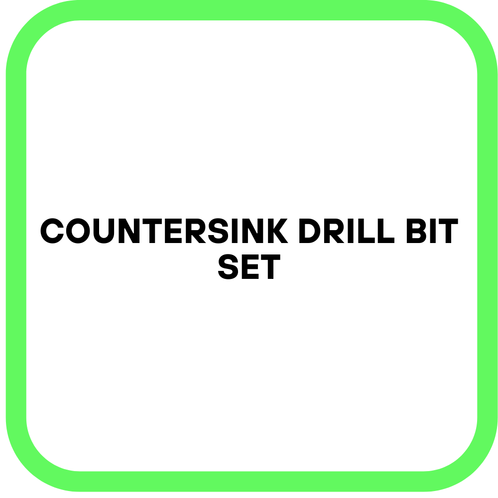 Countersink Drill Bit Set