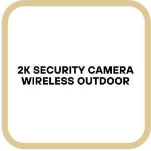 2K Security Camera Wireless Outdoor