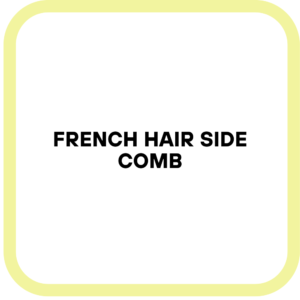 French Hair Side Comb
