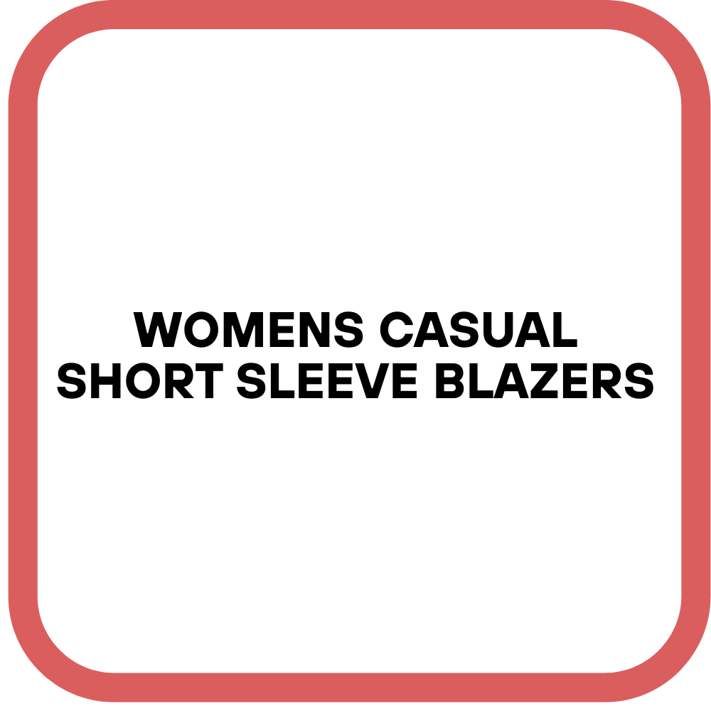 Womens Casual Short Sleeve Blazers