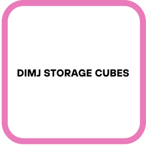 DIMJ Storage Cubes