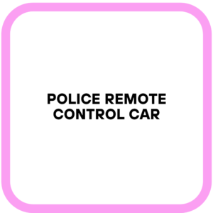 Police Remote Control Car
