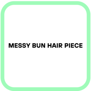 Messy Bun Hair Piece