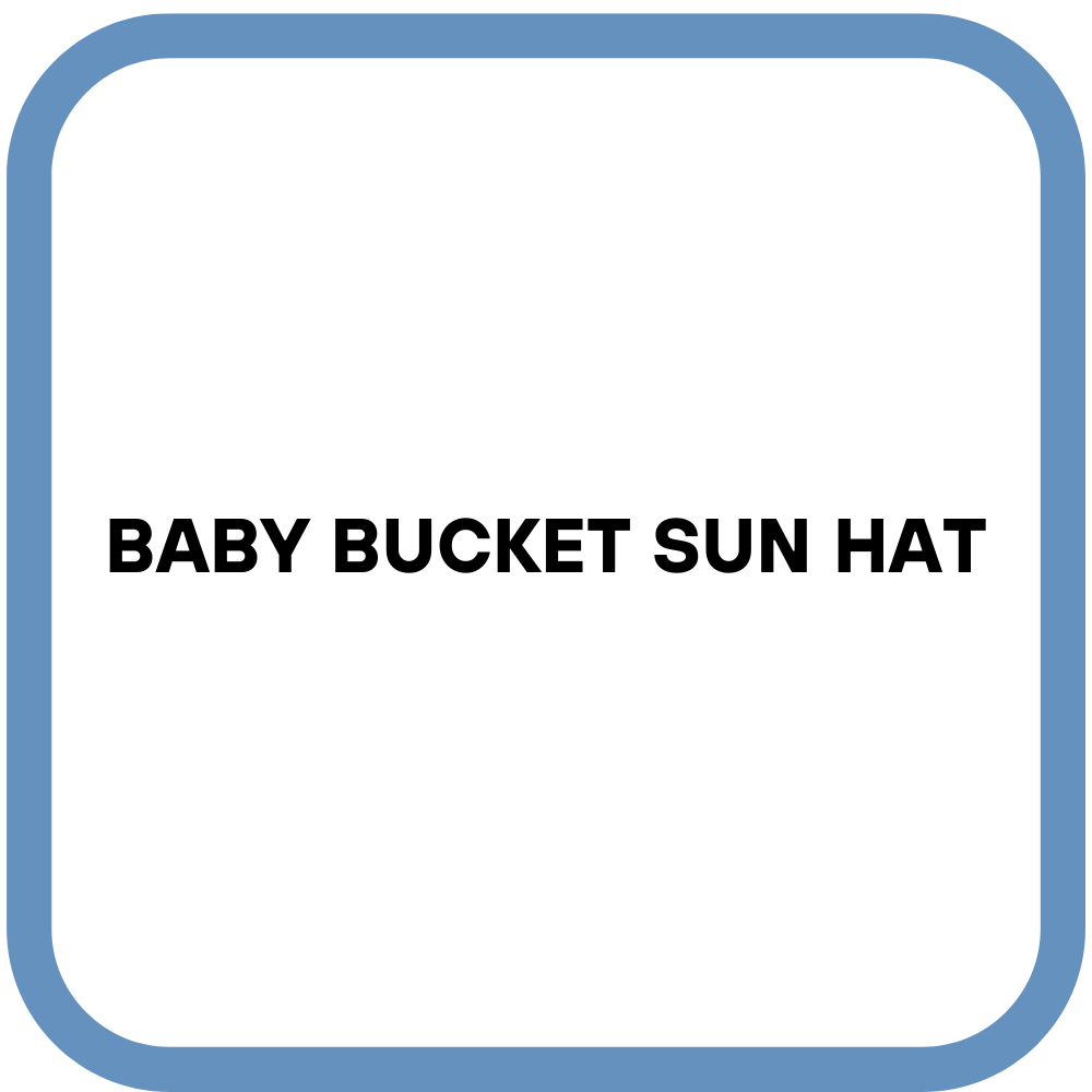 Baby Bucket Sun Hat