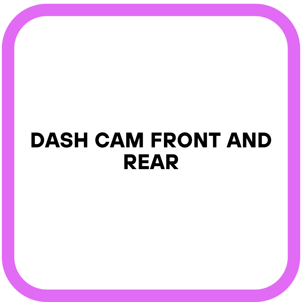 Dash Cam Front and Rear