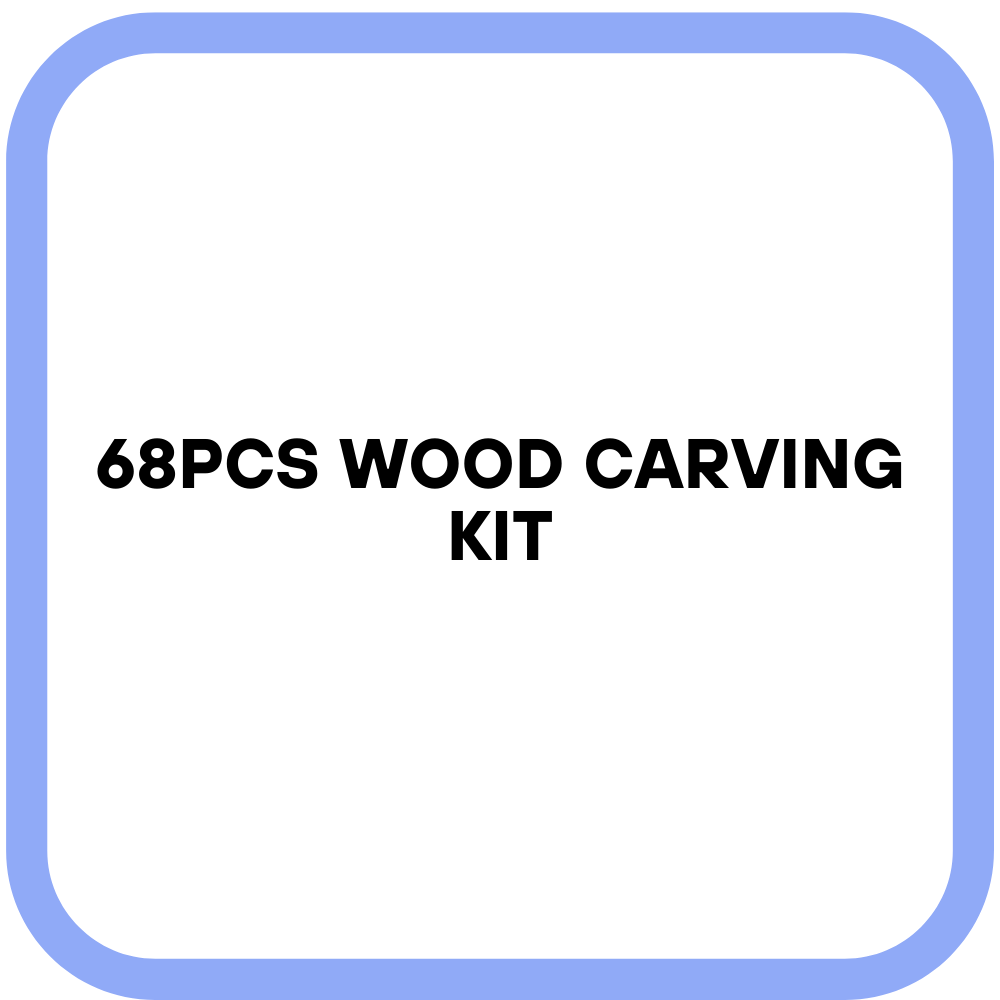 68PCS Wood Carving Kit