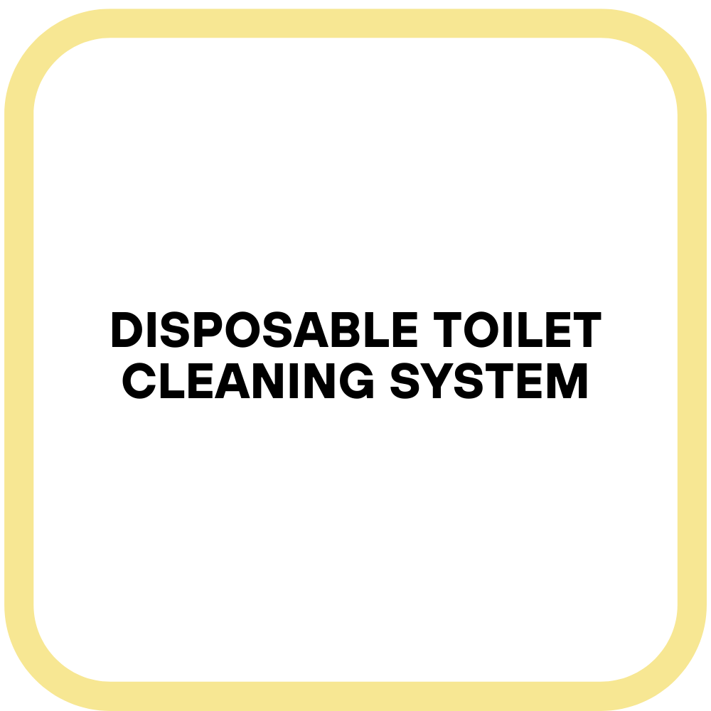 Disposable Toilet Cleaning System