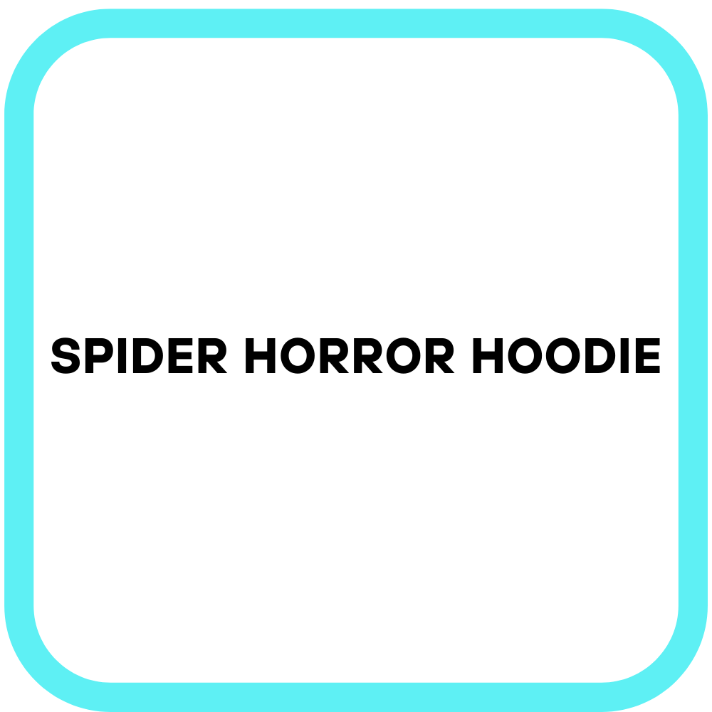 Spider Horror Hoodie