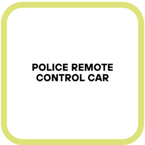 Police Remote Control Car