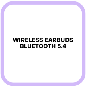 Wireless Earbuds Bluetooth 5.4