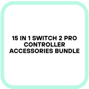15 in 1 Switch 2 Pro Controller Accessories Bundle