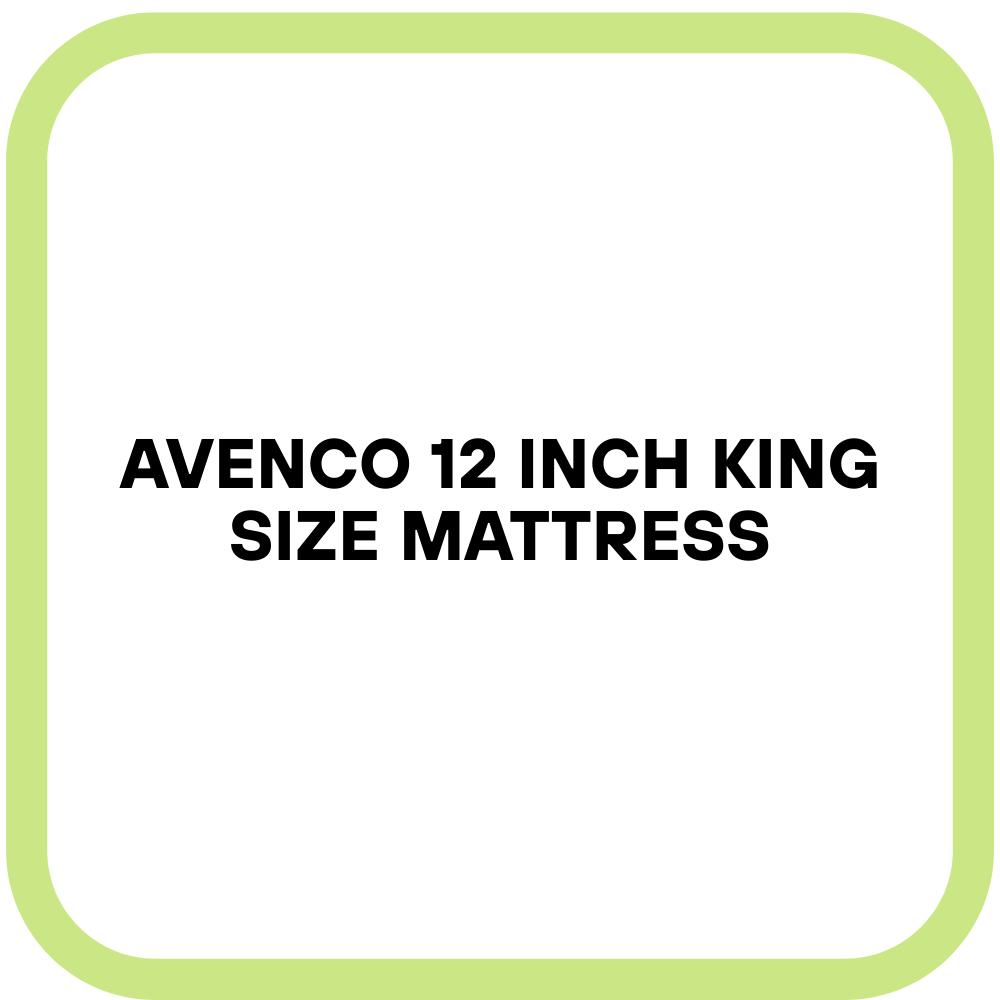 Avenco 12 Inch King Size Mattress